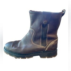 DR. MARTENS leather work boots mens US MENS SIZE 8